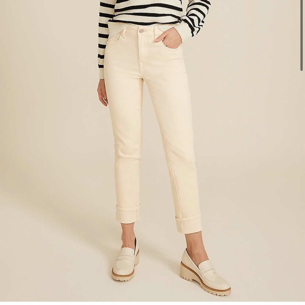 Maurice’s high rise cuffed Jean